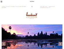 Tablet Screenshot of cityriverhotel.com